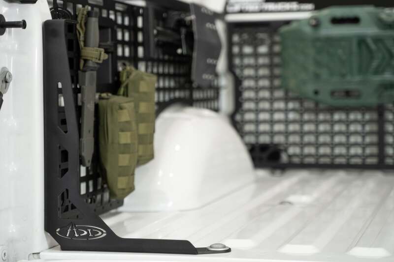 Ford F-150 Bed Channel Stiffeners - Addictive Desert Designs - Black - `21-`27